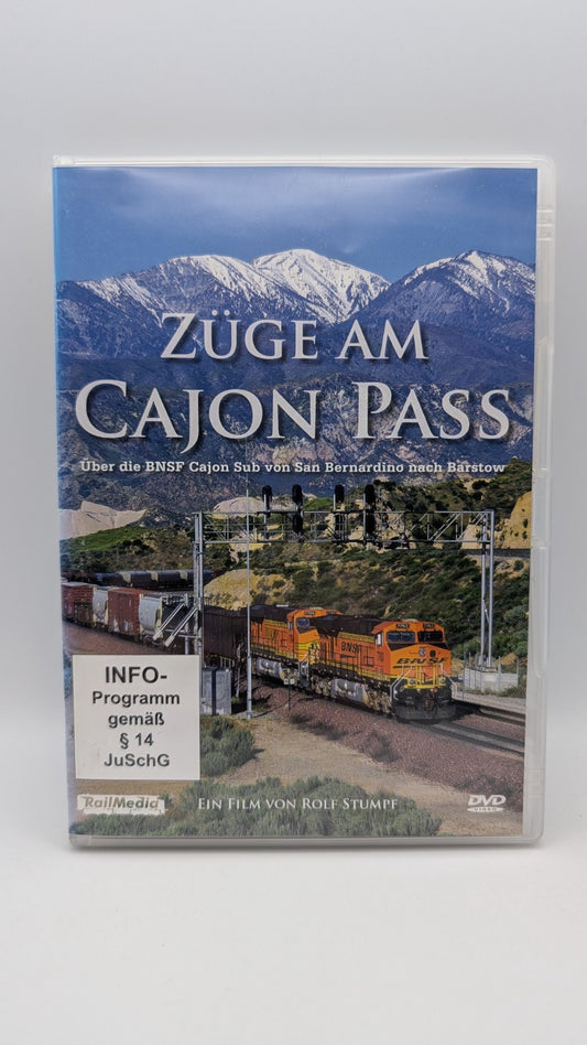 Züge am Cajon Pass - Über die BNSF Cajon Sub von San Bernadino nach Barstow DVD