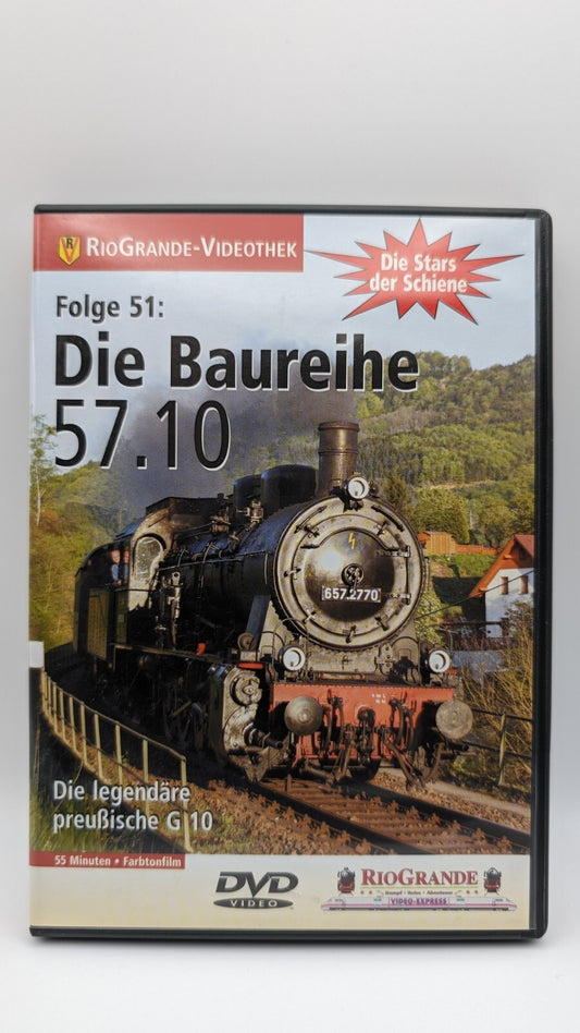 Rio Grande Stars der Schiene Folge 51 - Die Baureihe 57.10 - Preußische G 10 DVD