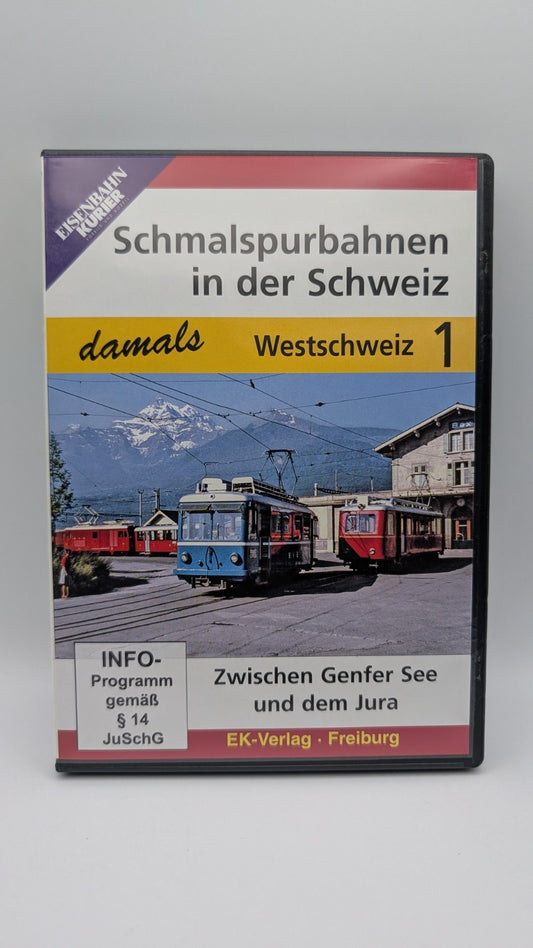Eisenbahn Kurier - Schmalspurbahnen in der Schweiz - Westschweiz 1 - DVD