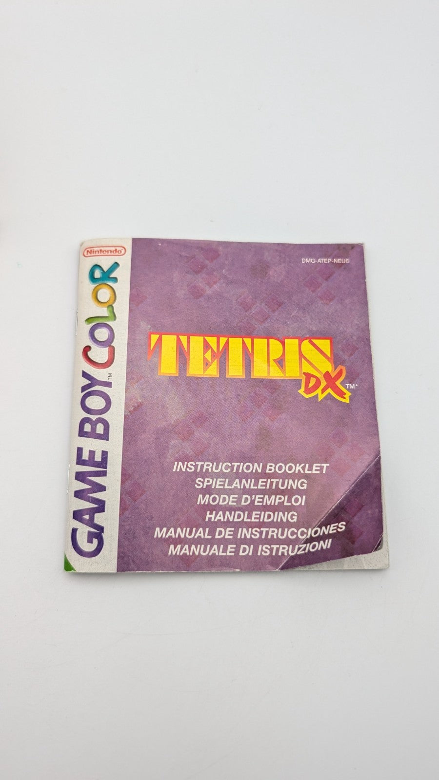 Tetris DX - Modul - Anleitung - Nintendo GameBoy