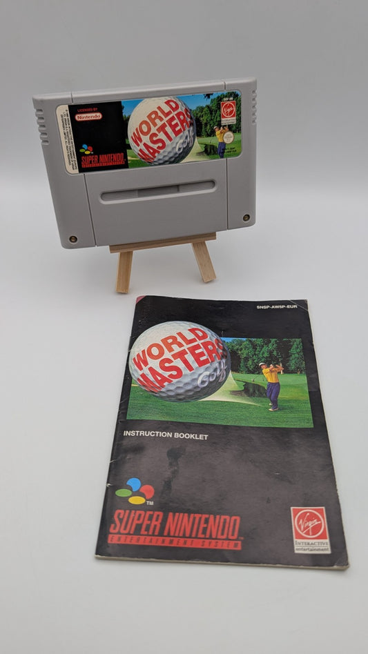 World Masters Golf - Modul - Anleitung - Super Nintendo SNES