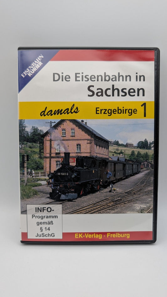 Eisenbahn Kurier - Die Eisenbahn in Sachsen 1 - Erzgebirge - DVD