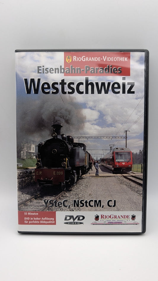 Rio Grande - Eisenbahn-Paradies Westschweiz - YSteC, NStCM, CJ - Eisenbahn DVD