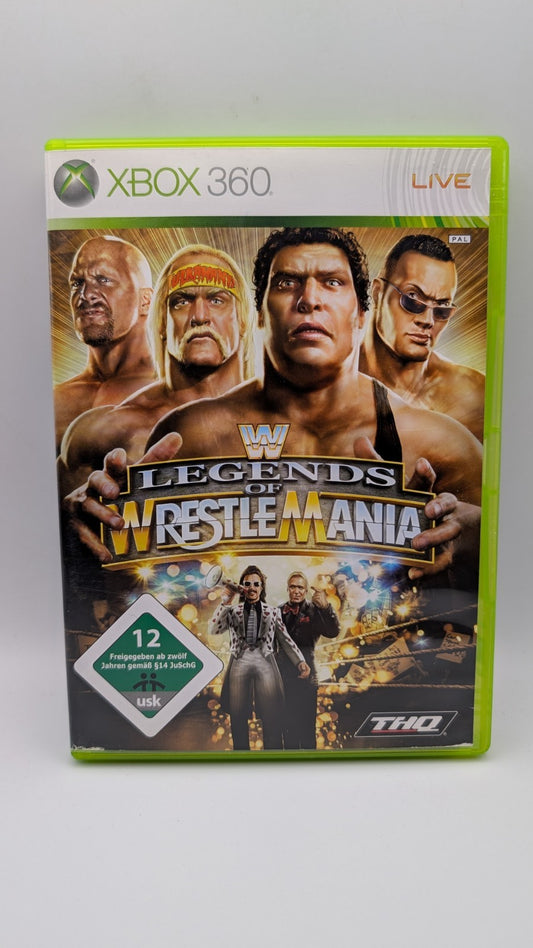 WWE Legends of Wrestlemania - Microsoft Xbox 360
