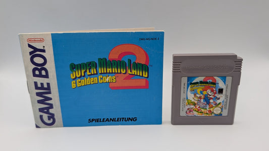 Super Mario Land 2 - 6 Golden Coins - Modul - Anleitung - Nintendo GameBoy