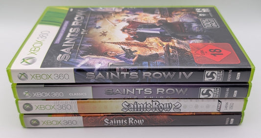 Saints Row 1 + 2 + the Third + IV Commander in Chief Edition Microsoft Xbox 360
