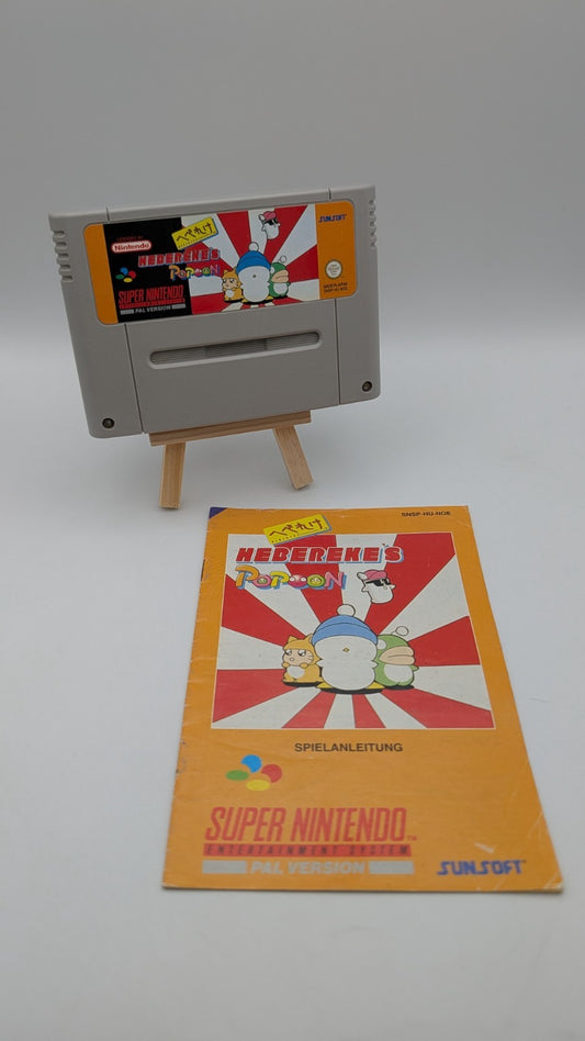 Hebereke's Popoon - Modul - Anleitung - Super Nintendo SNES