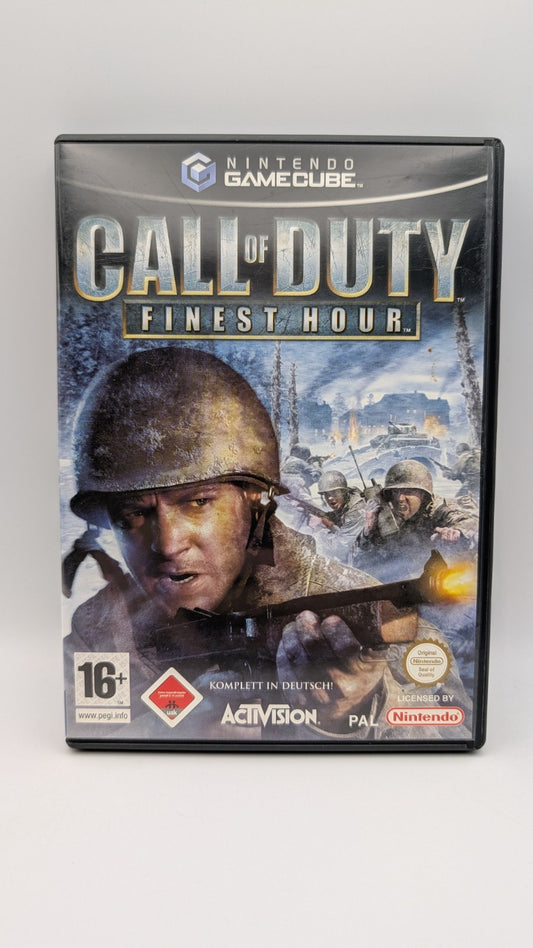 Call of Duty Finest Hour - OVP - Nintendo GameCube