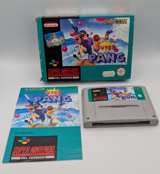 Super Pang - OVP - Modul - Anleitung - Super Nintendo SNES