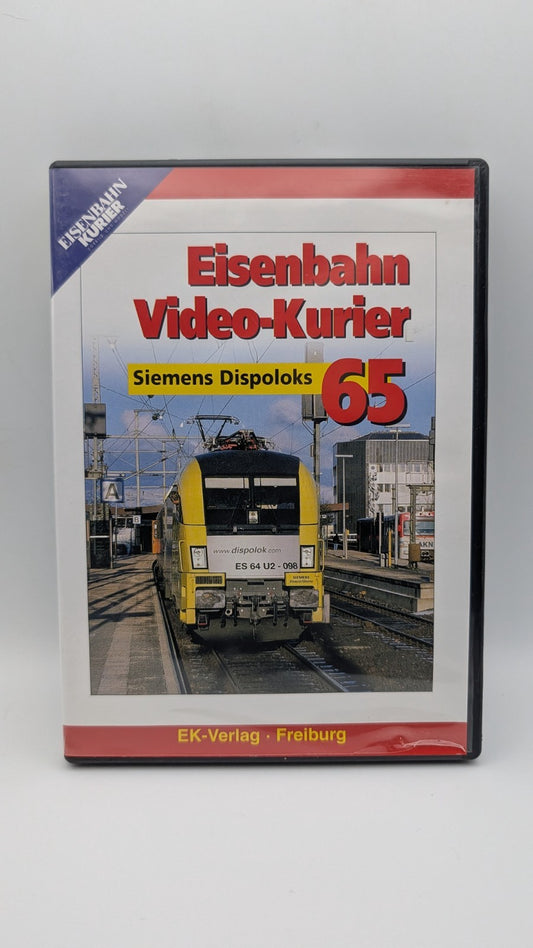 Eisenbahn Video Kurier 65 - Siemens Dispoloks - DVD
