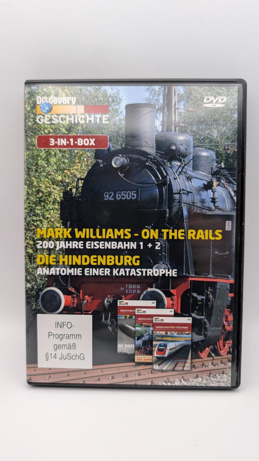 Mark Williams on the Rails 1 + 2 - Die Hindenburg - DVD