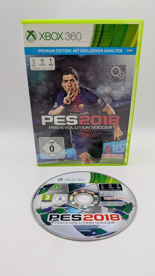 PES 2018 Pro Evolution Soccer - Microsoft Xbox 360