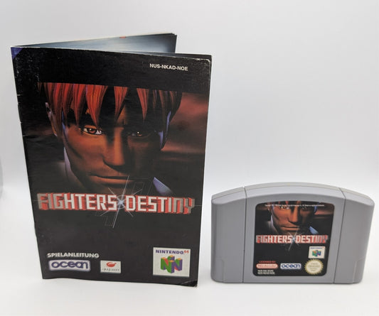 Fighters Destiny - Modul - Anleitung - Nintendo 64 N64