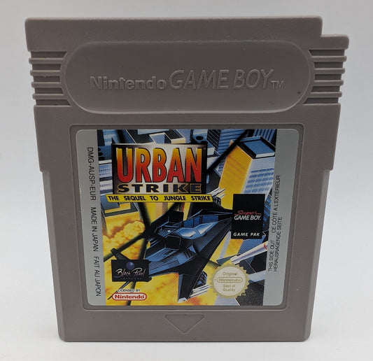 Urban Strike the Sequel to Jungle Strike - Modul - Nintendo GameBoy
