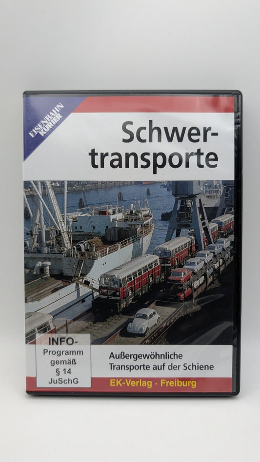 Eisenbahn Kurier - Schwertransporte Außergewöhnliche Transporte auf Schiene DVD