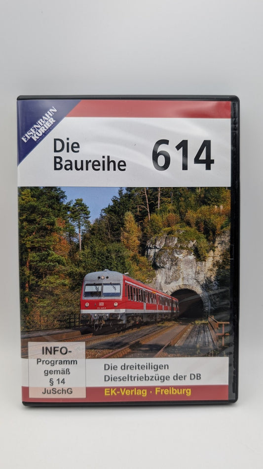 Eisenbahn Kurier - Die Baureihe 614 Die dreiteiligen Dieseltriebzüge der DB DVD
