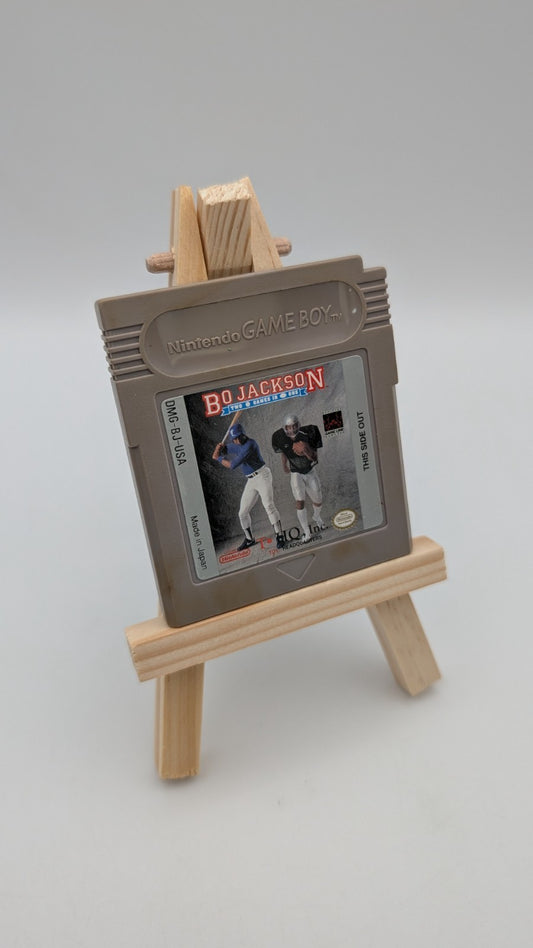 Bo Jackson Two Games in One - Modul - Nintendo GameBoy