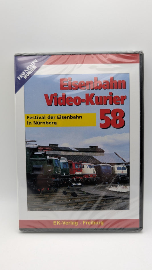 Eisenbahn Video Kurier 58 - Festival der Eisenbahn in Nürnberg - DVD NEU