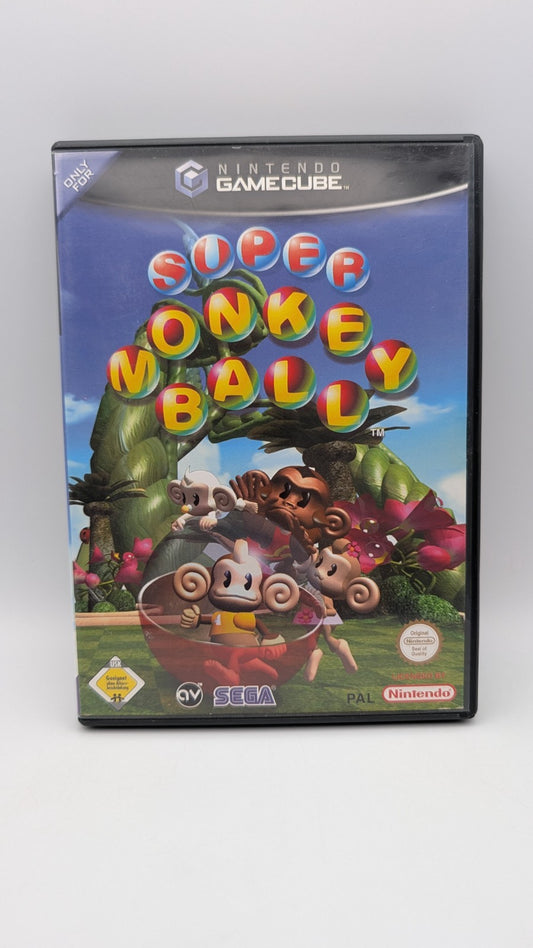 Super Monkey Ball - OVP - Anleitung - Nintendo GameCube