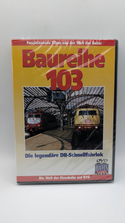 Baureihe 103 - Die legendäre DB-Schnellfahrlok - Bahn Extra Video - DVD NEU