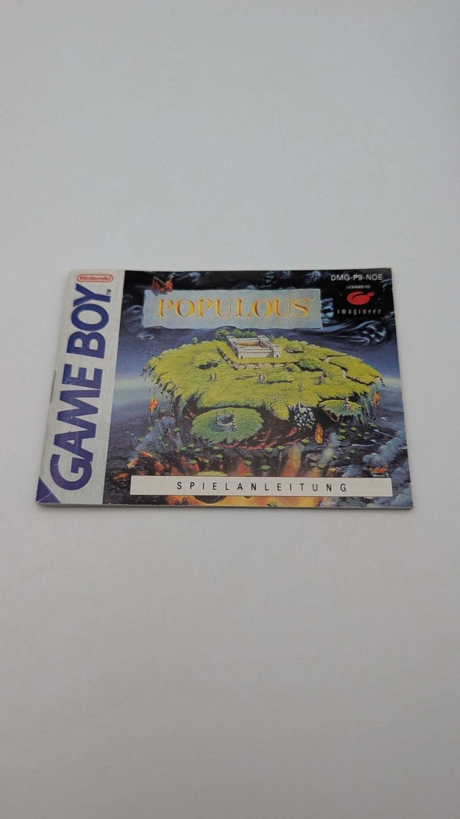 Populous - Modul - Anleitung - Nintendo GameBoy