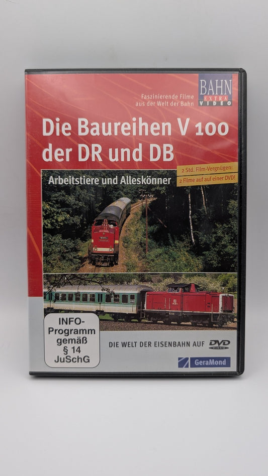 Die Baureihen V 100 der DR und DB Arbeitstier - Bahn Extra Video Geramond - DVD