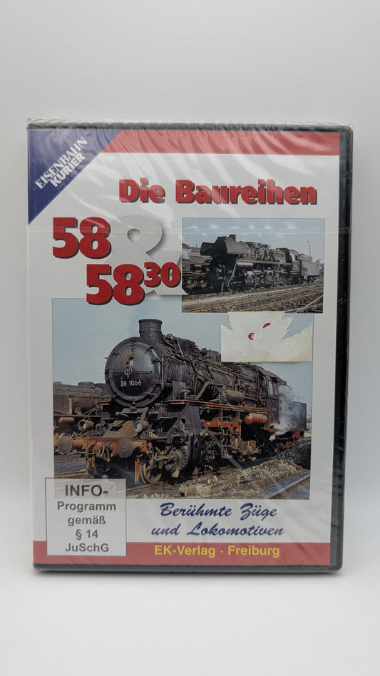 Eisenbahn Kurier - Die Baureihen 58 & 58.30 - DVD Neu
