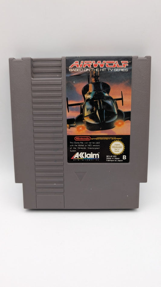 Airwolf - Modul - NES Nintendo Entertainment System