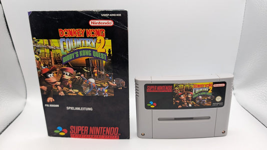 Donkey Kong Country 2 - Modul - Anleitung - Super Nintendo SNES