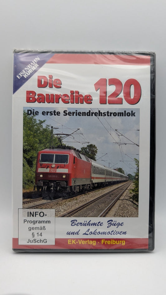 Eisenbahn Kurier - Die Baureihe 120 - Die erste Seriendrehstromlok - DVD NEU