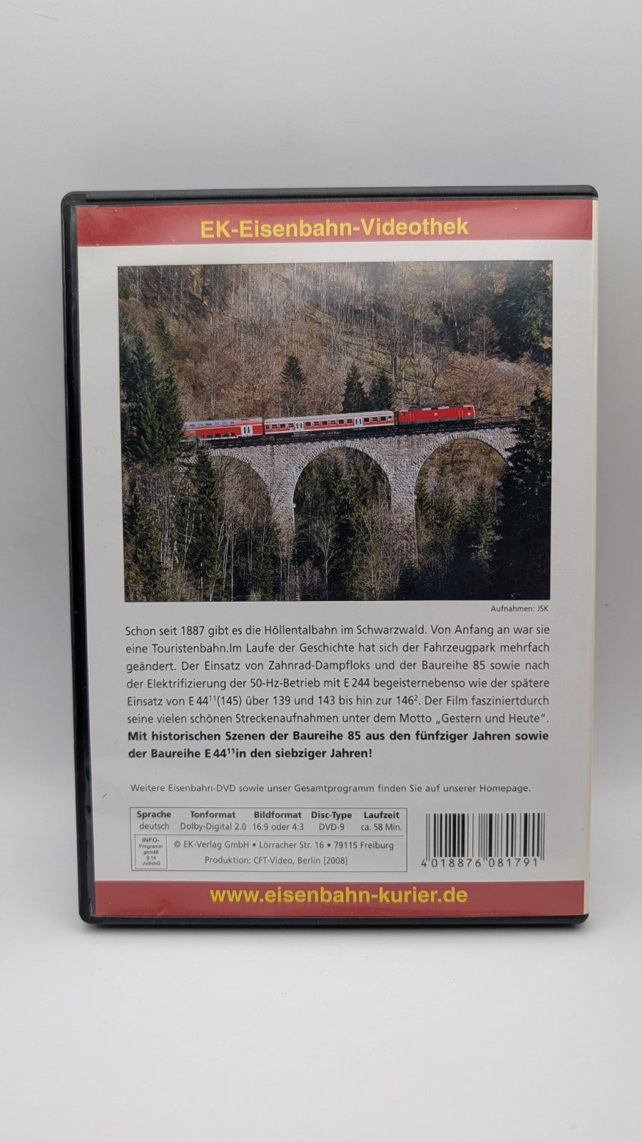 Eisenbahn Kurier - Die Höllentalbahn - DVD