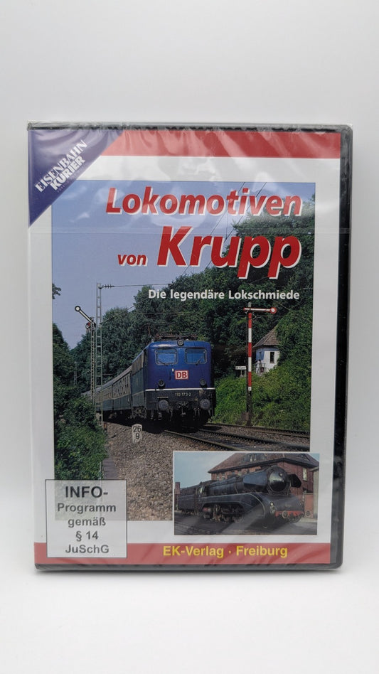 Eisenbahn Kurier - Lokomotiven von Krupp - Die legendäre Lokschmiede - DVD Neu