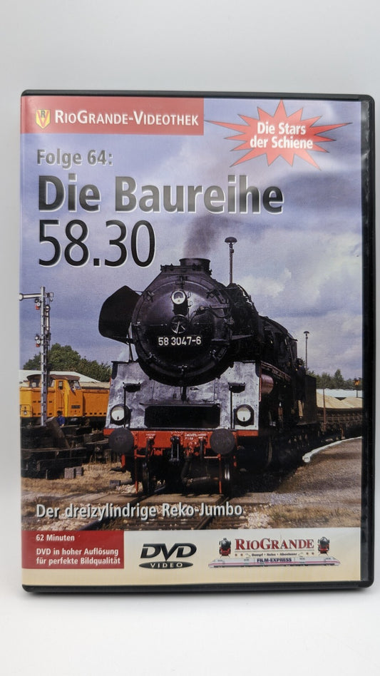 Rio Grande Stars der Schiene - Folge 64 - Die Baureihe 58.3 - Reko-Jumbo - DVD