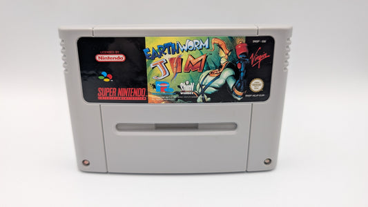 Earthworm Jim - Modul - Super Nintendo SNES